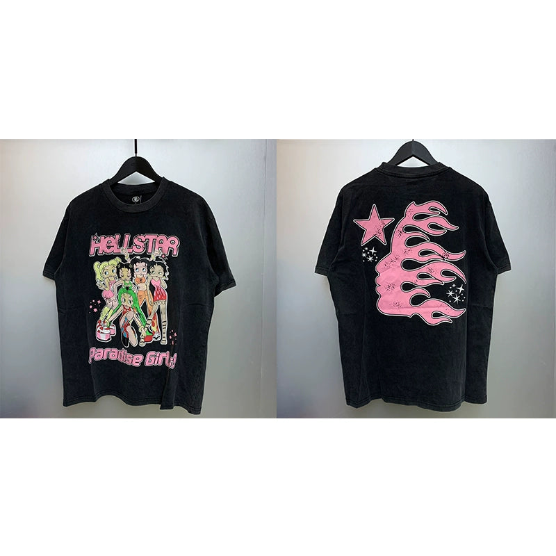 HELLSTAR  PARADISE GIRLS TEE