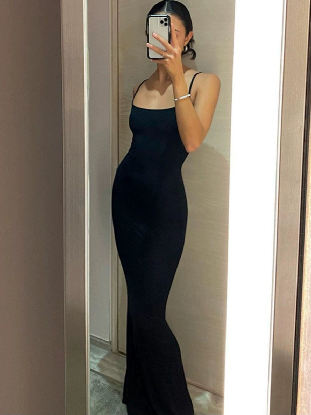 Women's Shape Stretch Seamless Strappy Maxi Dress