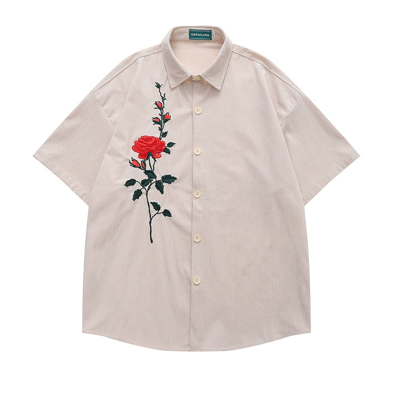 NUBI 'Flourish' Short-sleeve Shirt