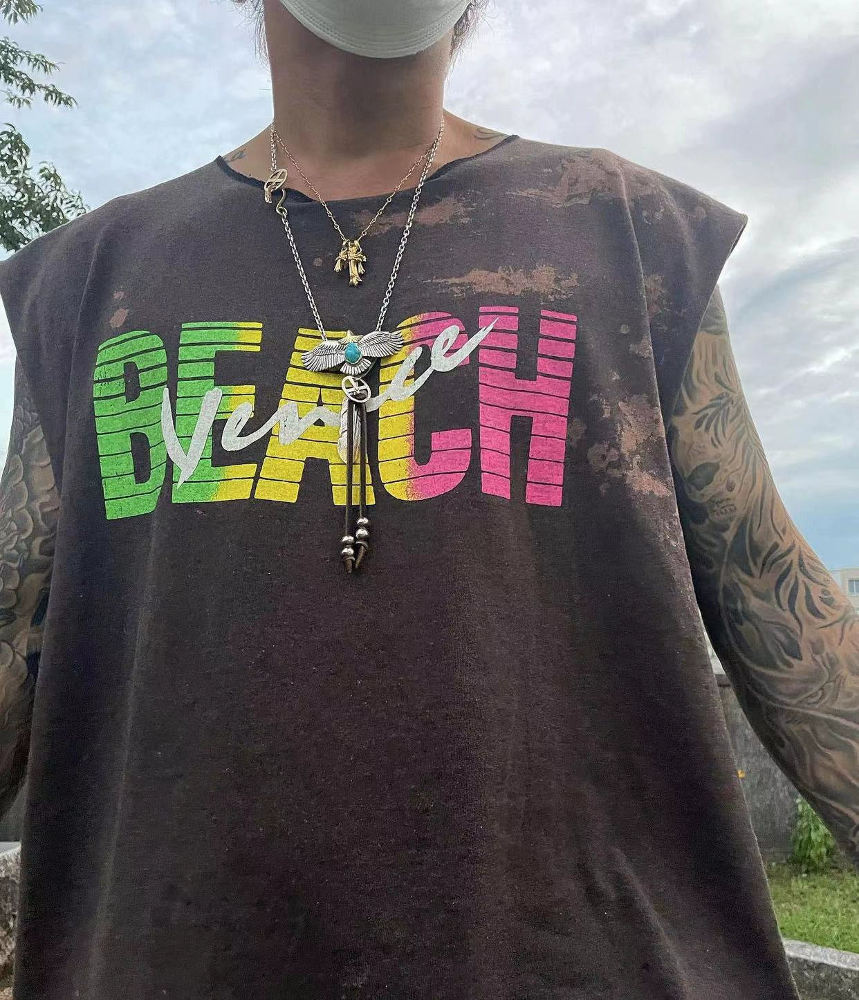 GALLERY DEPT MUSCLE BEACH TEE