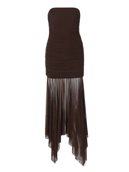 THE 'Mini-circle' OFF-SHOULDER DRESS