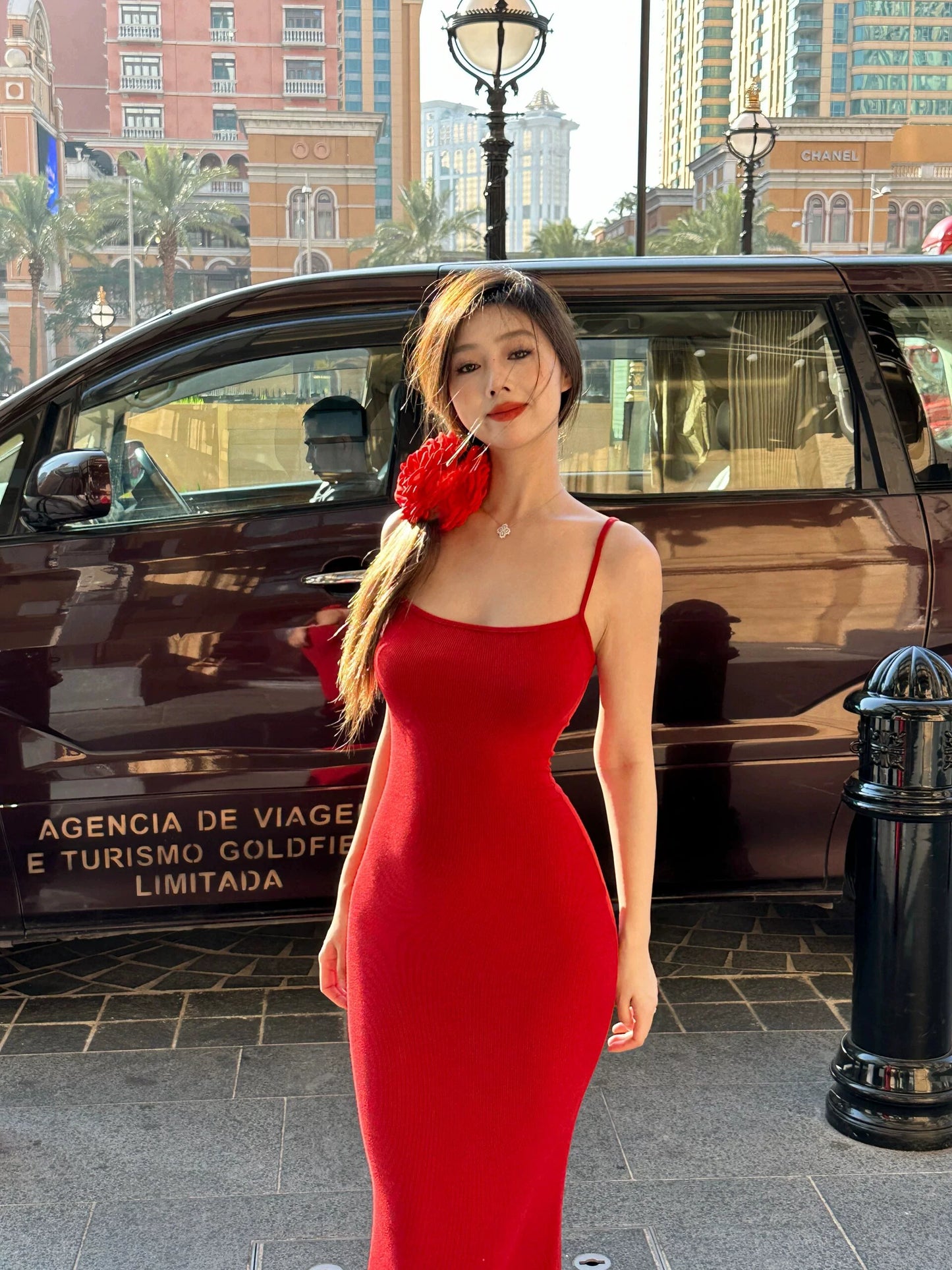 Women's Shape Stretch Seamless Strappy Maxi Dress