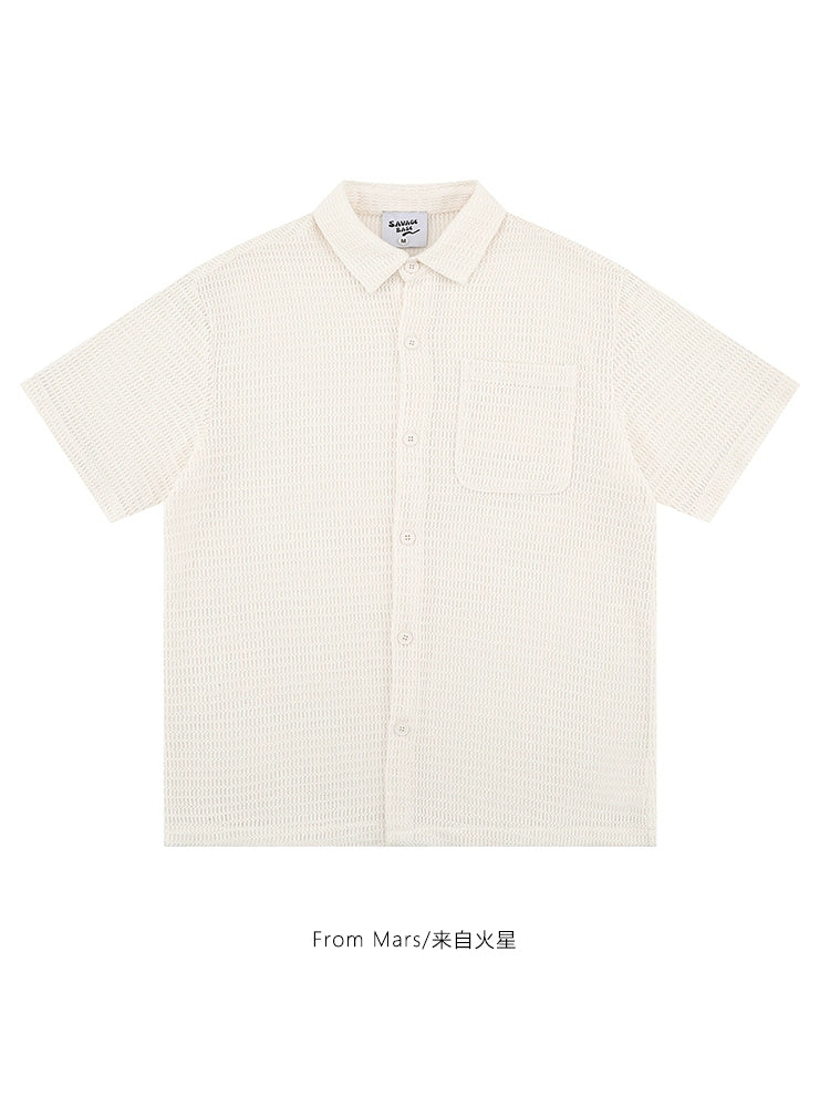 NUBI 'Dwelt' Summer Solid S/S Shirts