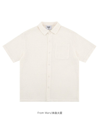 NUBI 'Dwelt' Summer Solid S/S Shirts