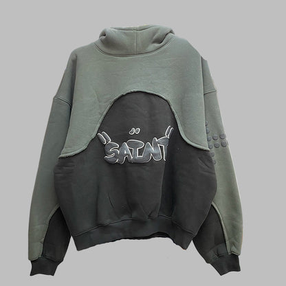"SAINT" Loose Plush Hoodies