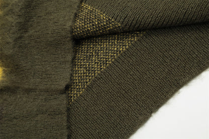 CORTEIZ  Mohair Knit Sweater [Green Camo]