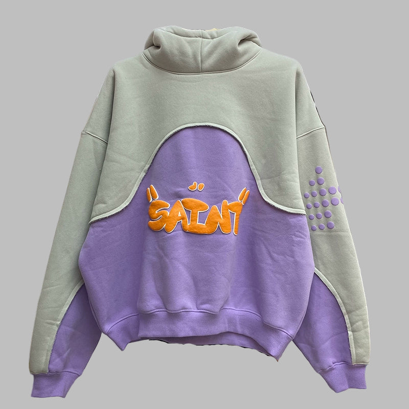 "SAINT" Loose Plush Hoodies