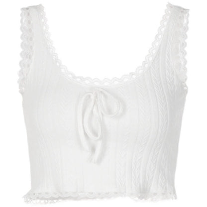 The Simplic Knit Cami Crop Top