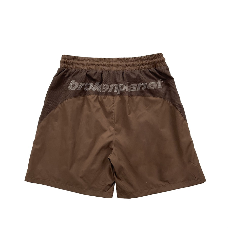 BROKEN PLANET SPORTS SHORT [Brown]