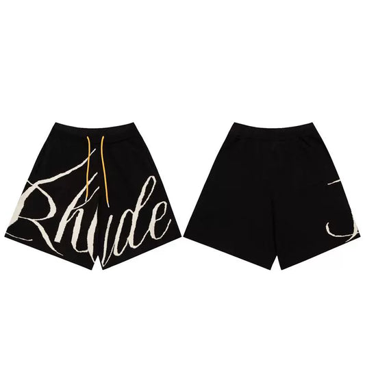 RHUDE Knit Logo Short