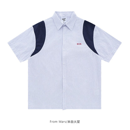 NUBI 'Bold' Striped S/S Shirts