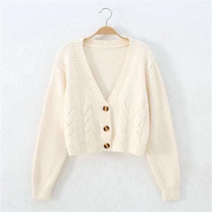 Button Knitwear Cardigan Sweaters