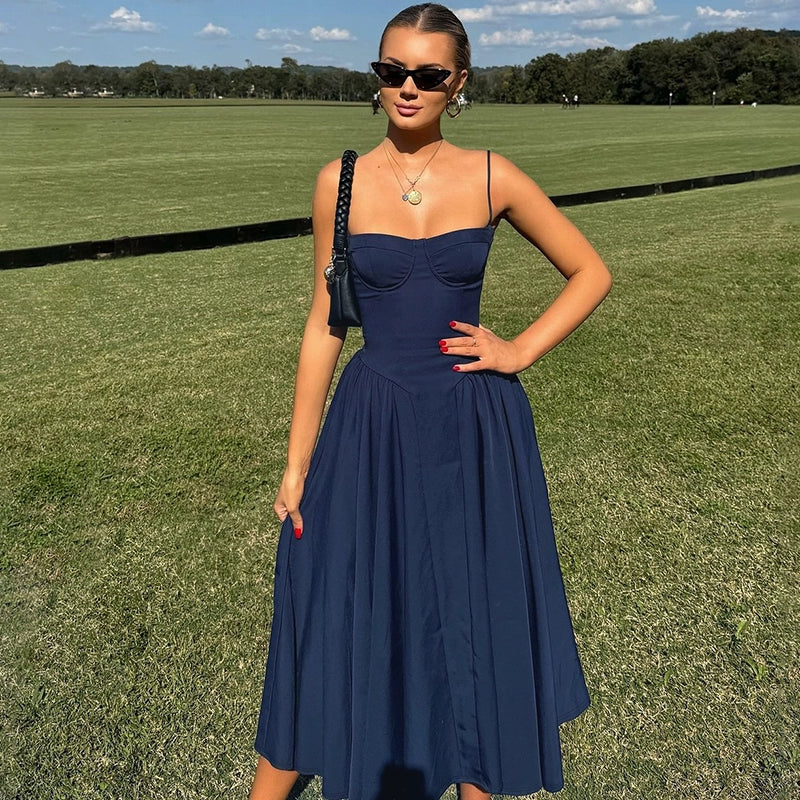 THE French Royal Elegant Suspender Dress