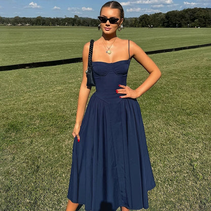 THE French Royal Elegant Suspender Dress