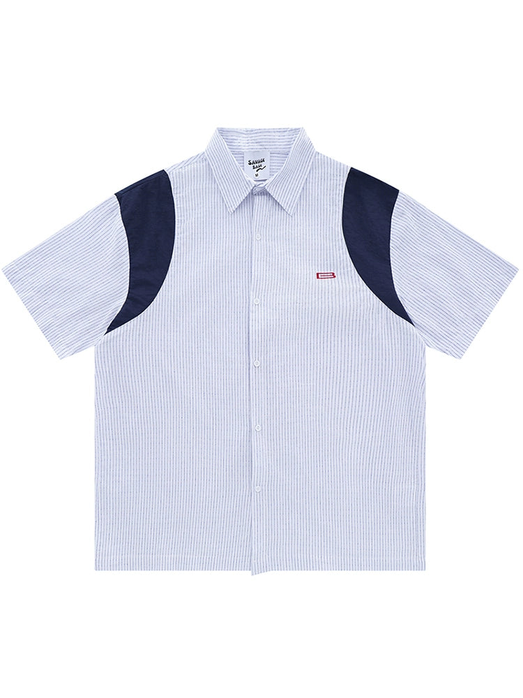 NUBI 'Bold' Striped S/S Shirts