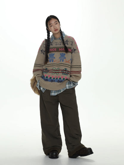 MASONPRINCE  Jacquard sweater