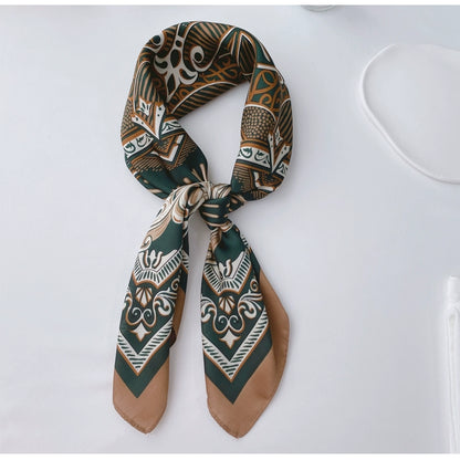NUBI Square Silk Scarf