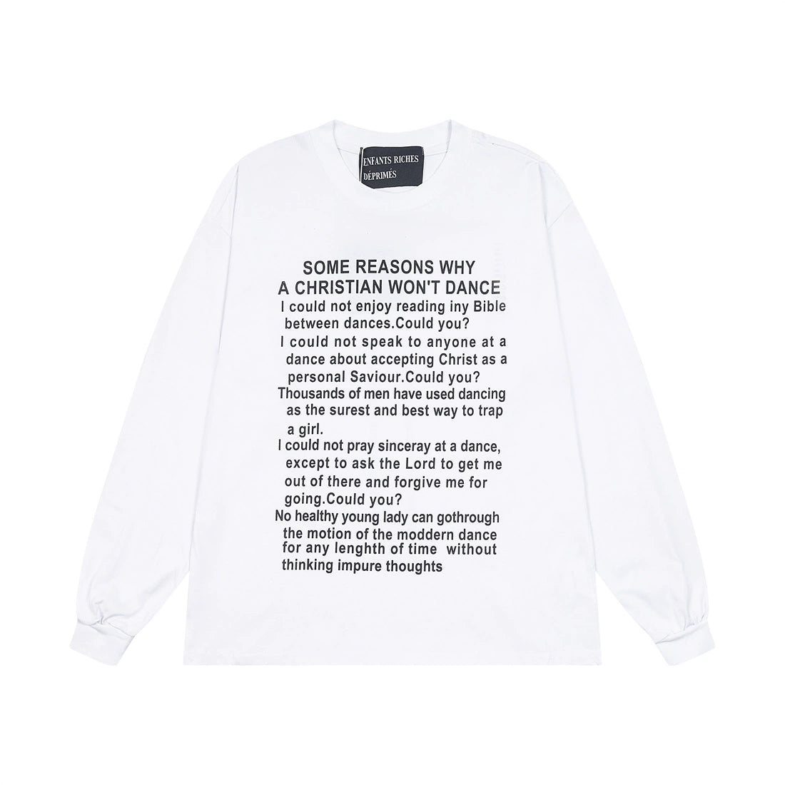ENFANT RICHE DEPRIME CLASSIC LOGO L/S TEE