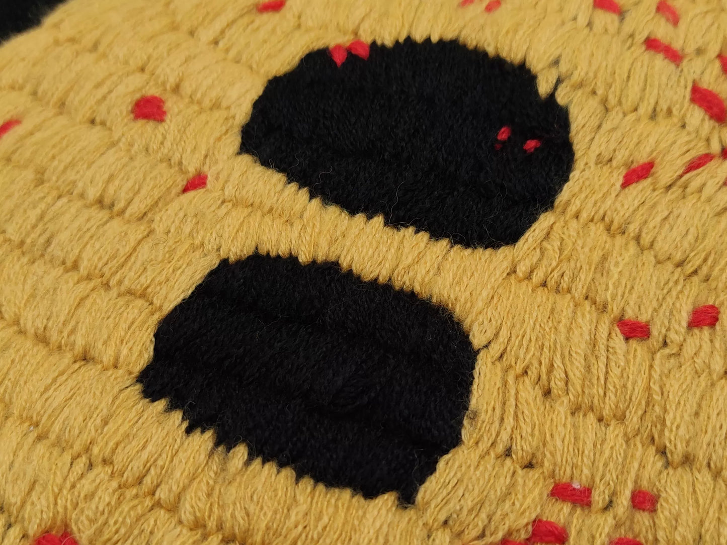 SAINT MICHEAL x CPFM SMILEY FACE WOOL SWEATER