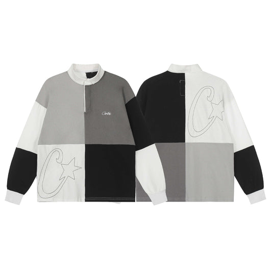 CORTEIZ Rugby Greyscale L/S T-Shirt