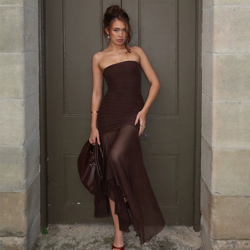 THE 'Mini-circle' OFF-SHOULDER DRESS