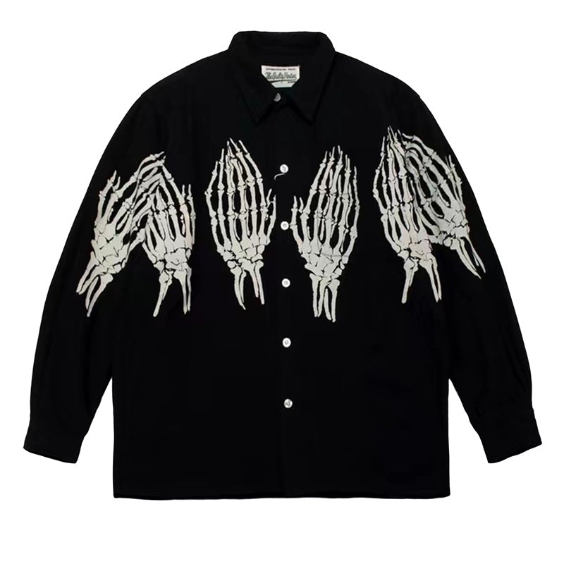 WACKO MARIA 'Ghost Claw' L/S Shirt