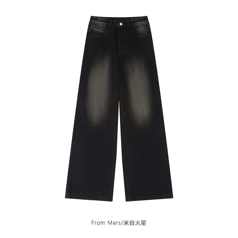 NUBI Retro, Baggy, Loose Denim Pants