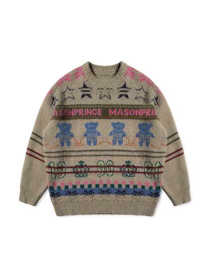 MASONPRINCE  Jacquard sweater