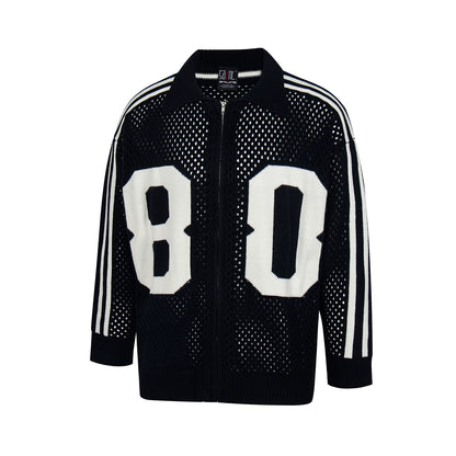 SAINT '80' knitted zipper Cardigan