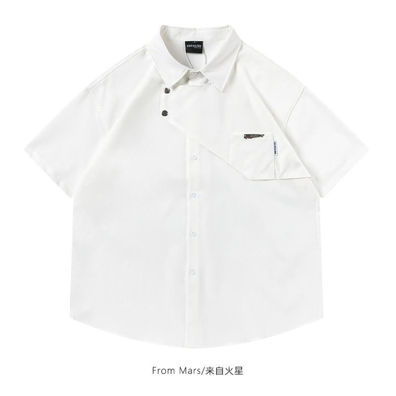 NUBI 'Memories' Loose S/S Shirt