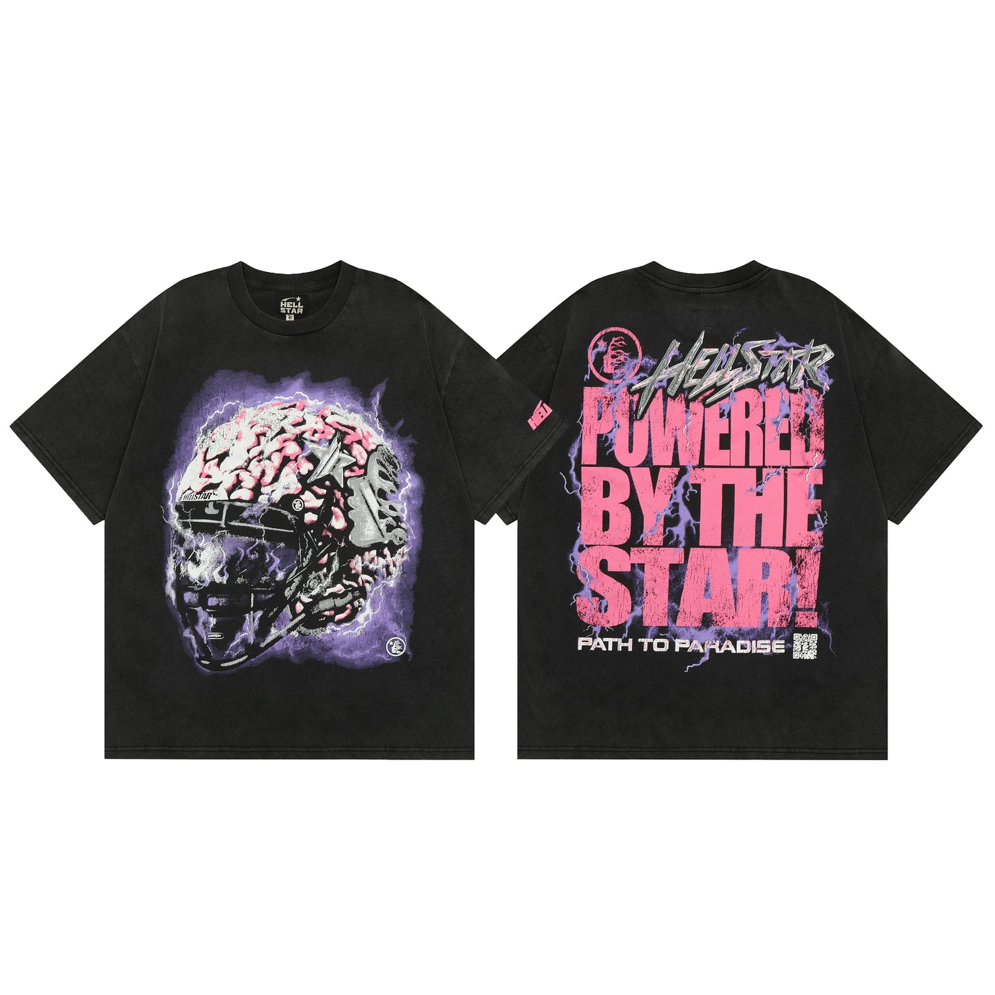 HELLSTAR POWERED BY THE STAR TEE
