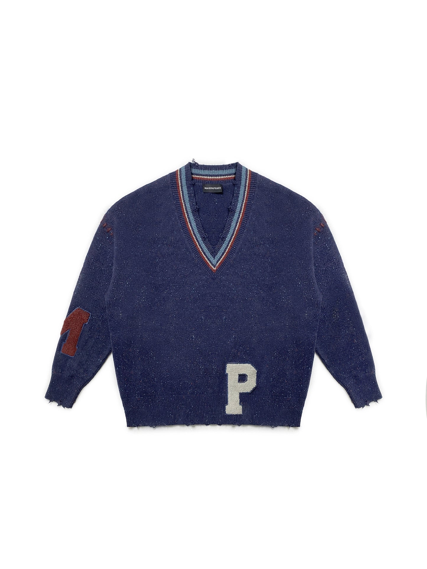 MASONPRINCE MP Cashmere Layered Loose Sweater