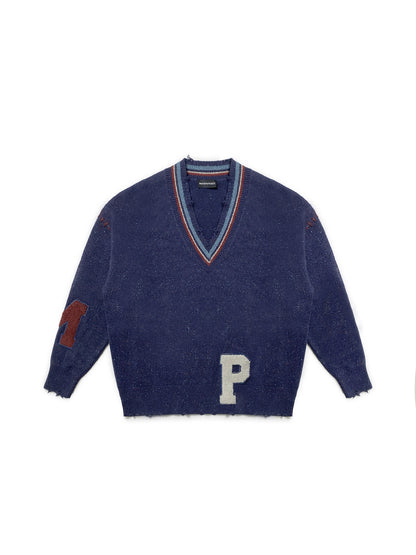 MASONPRINCE MP Cashmere Layered Loose Sweater