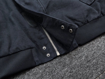 ENTIRE W2 BOMBER WASHED DISTRESSED JACKET