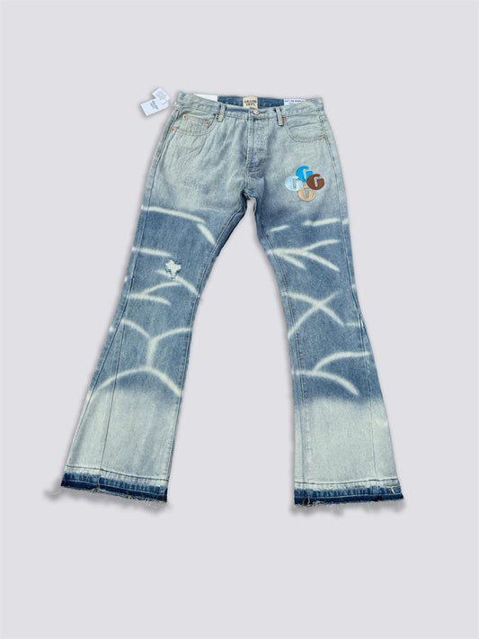 GALLERY DEPT LA FLARE MULTI G PATCH DENIM PANT