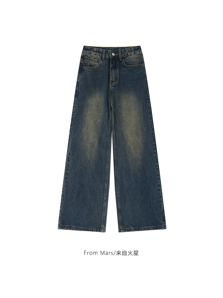 NUBI Retro, Baggy, Loose Denim Pants