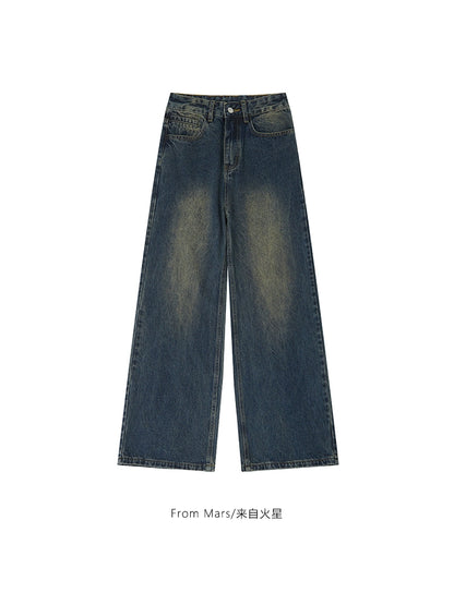 NUBI Retro, Baggy, Loose Denim Pants