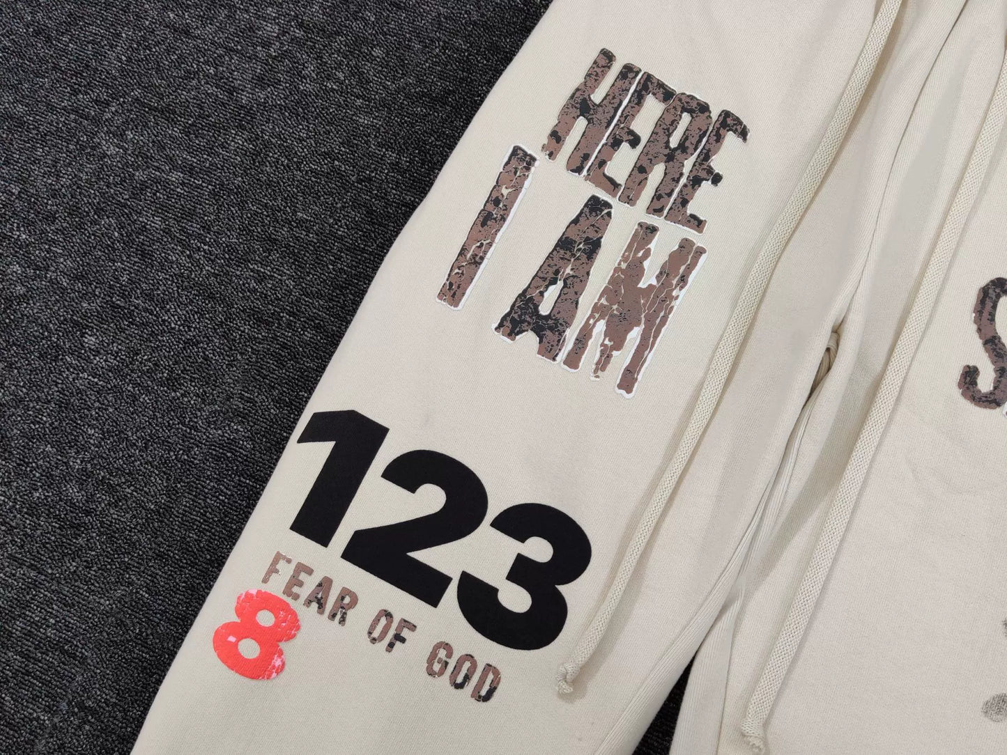 FEAR OF GOD RIVINGTON ROI REBIS 123 ETERNAL "8" SWEATPANTS