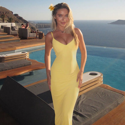 The 'Fairy'  Slimming Long Bodycon Dress