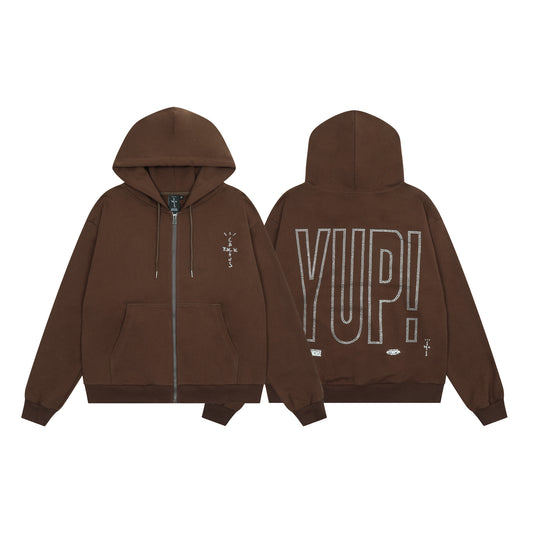 Cactus Jack YUP! Zip-up Hoodie
