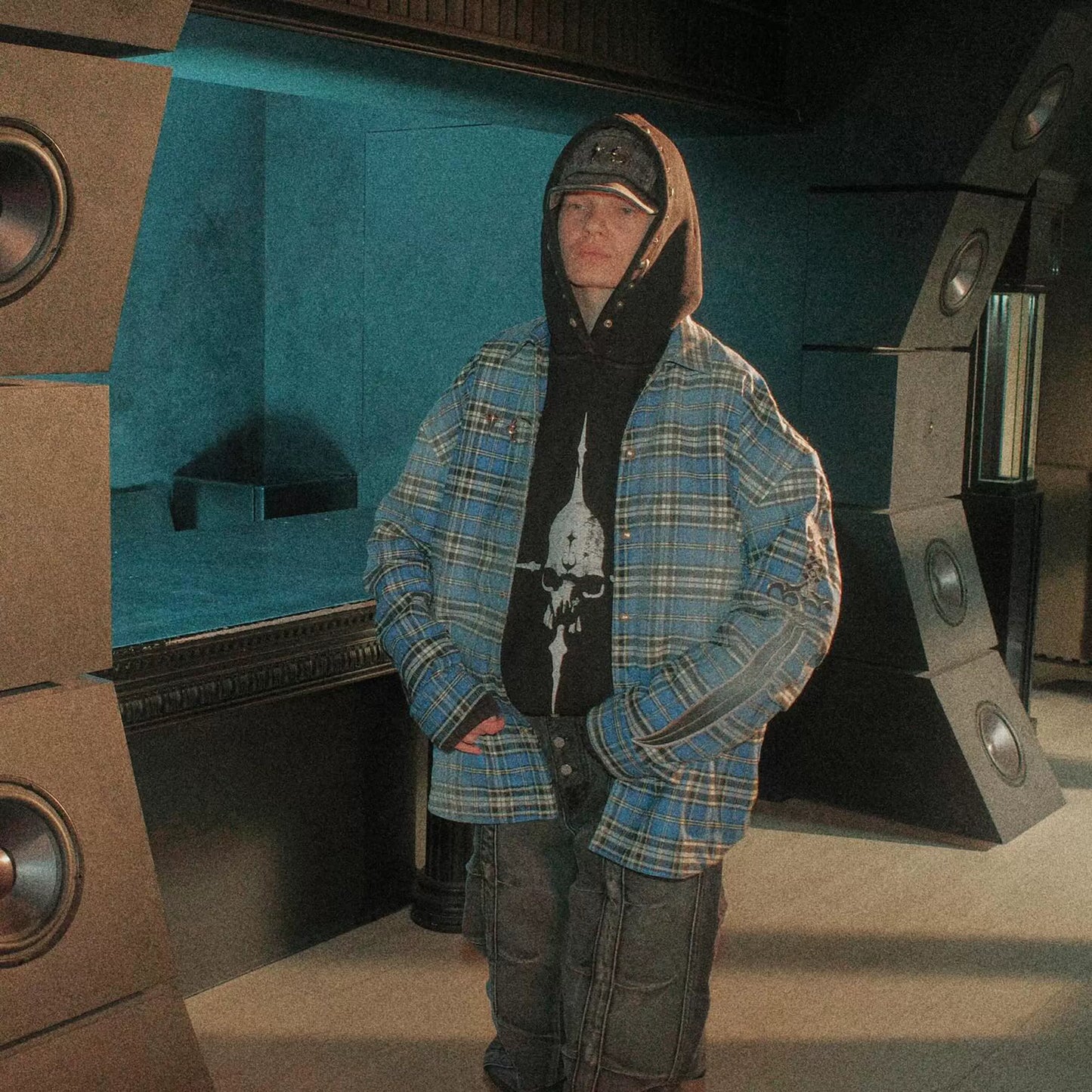 THUG CLUB PEACE STUD HOODIE