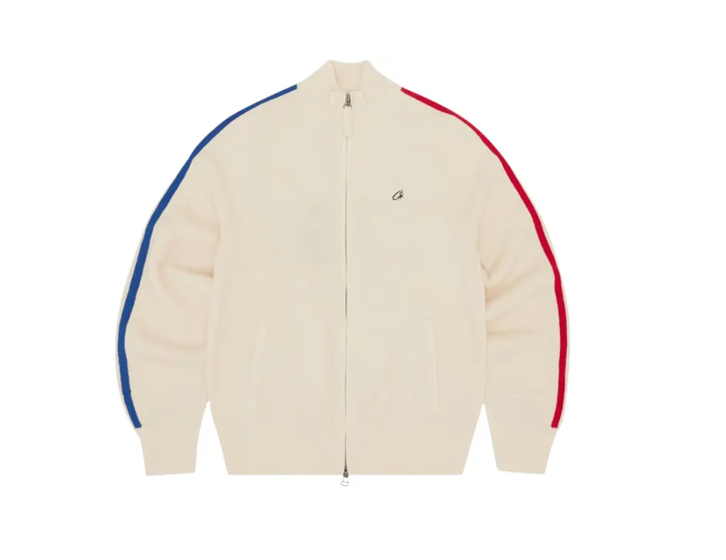CORTEIZ Knit Zip Up Fleece [Cream]
