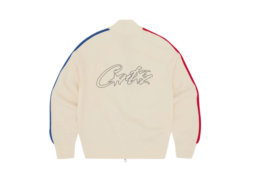 CORTEIZ Knit Zip Up Fleece [Cream]