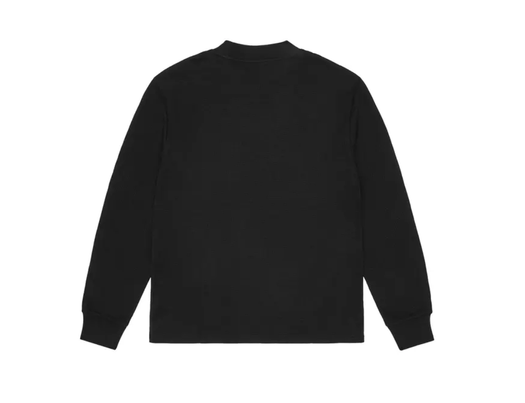 CORTEIZ 5 STARZ ALCATRAZ WAFFLE Long-Sleeve T-shirt [Black]